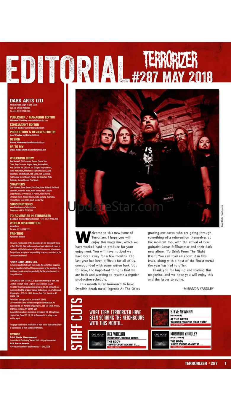 Terrorizer Magazine 6.0.0