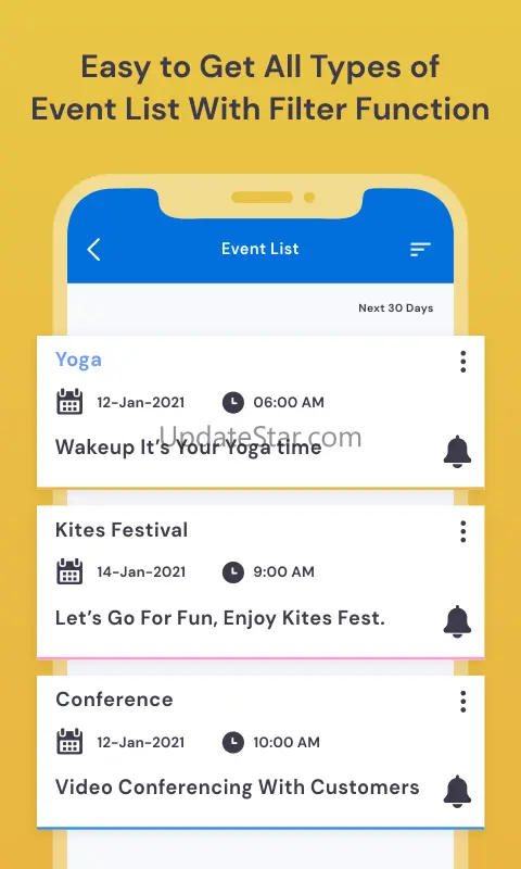 Calendar: Holidays & Reminders 1.65