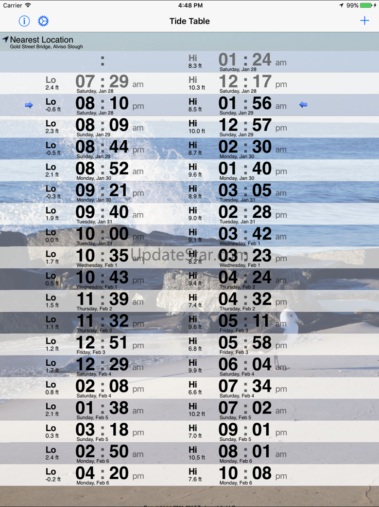 Tide Table for iPad 3.12