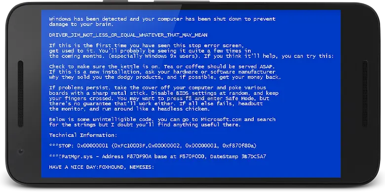 XP error 1.0