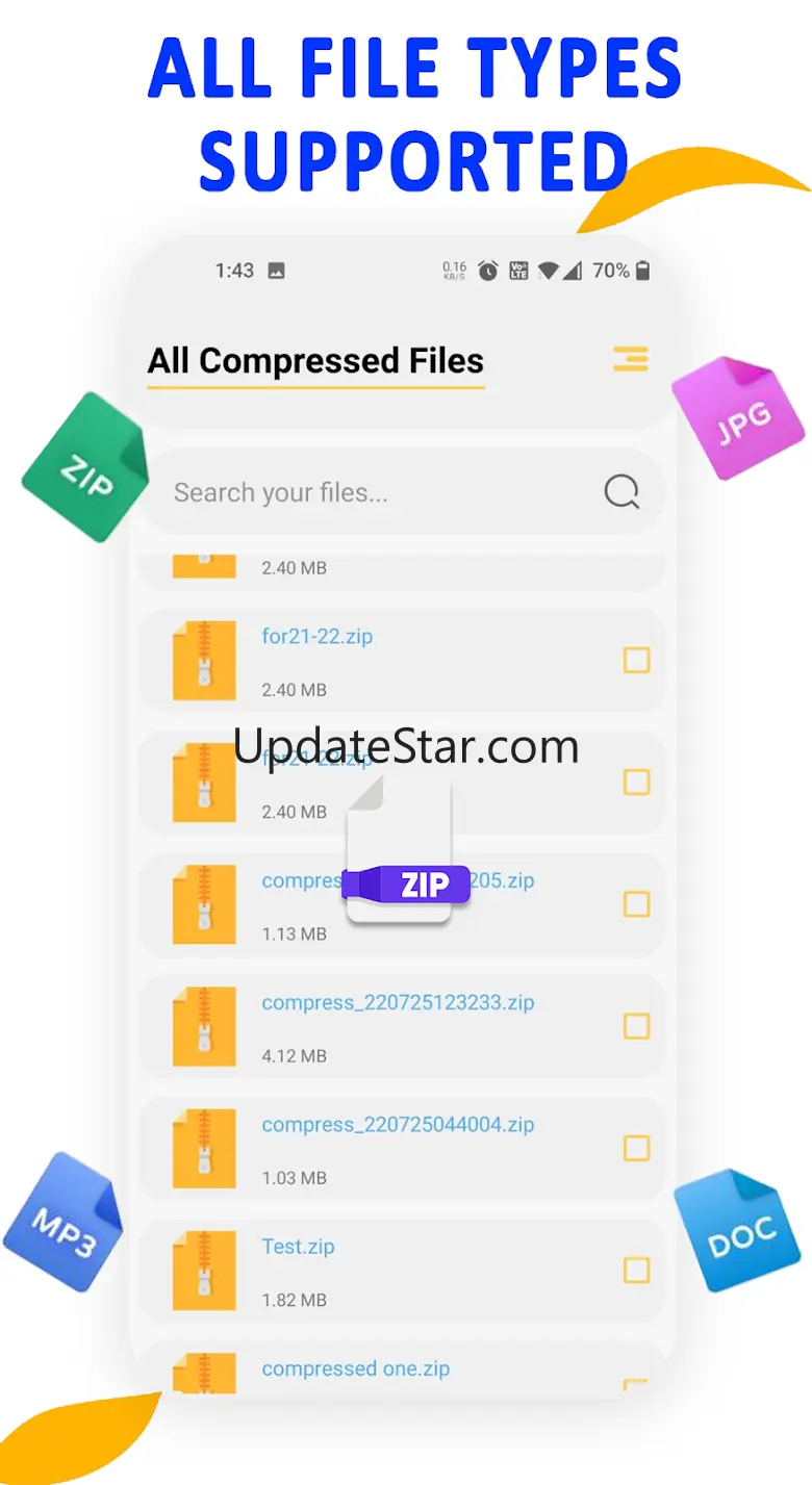 Zip File Reader Compressor App 1.0.12