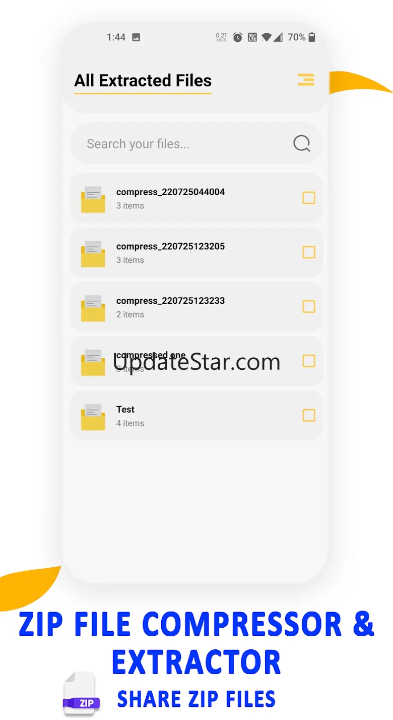 Zip File Reader Compressor App 1.0.12