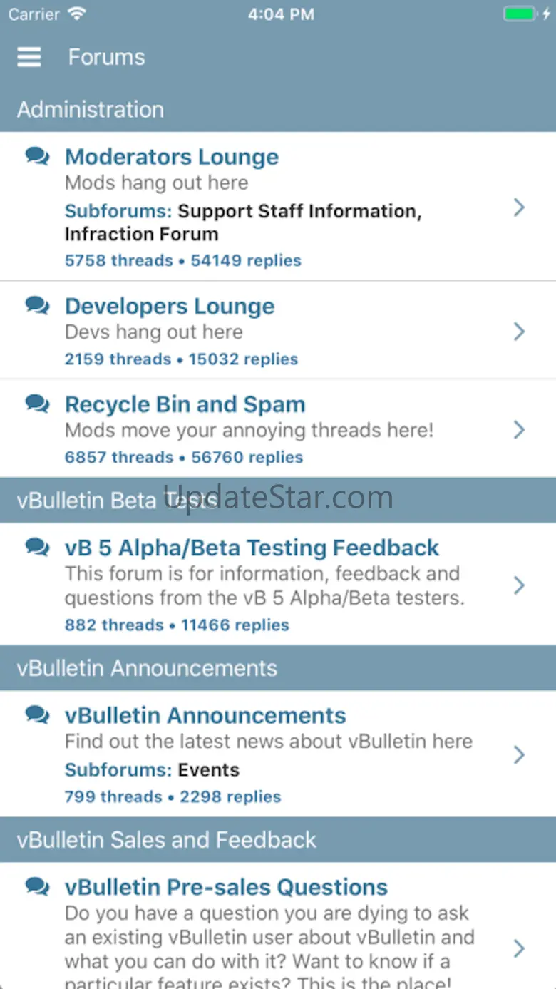 vBulletin Community Forum 2.10.5