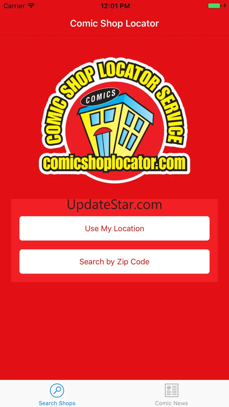 Comic Shop Locator 2.0
