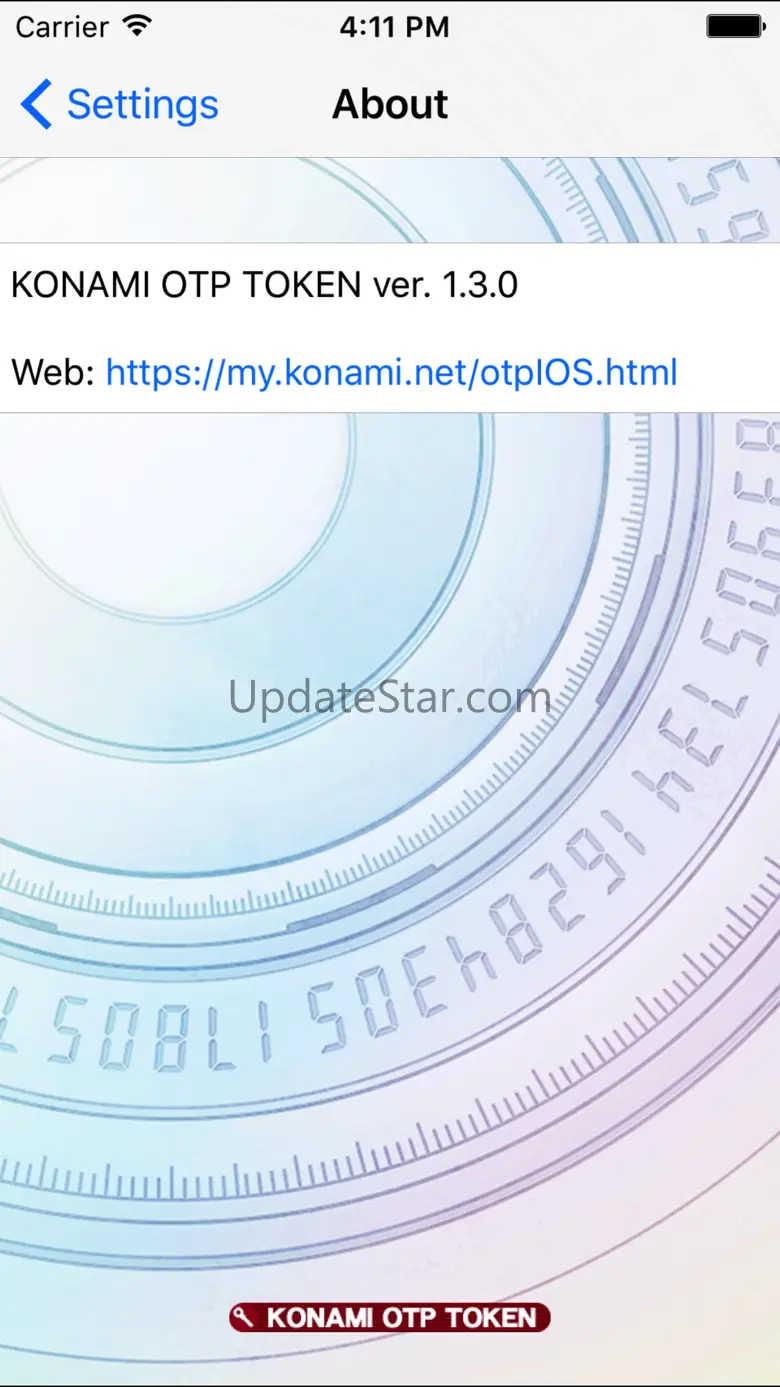 KONAMI OTP Software Token 1.3.0
