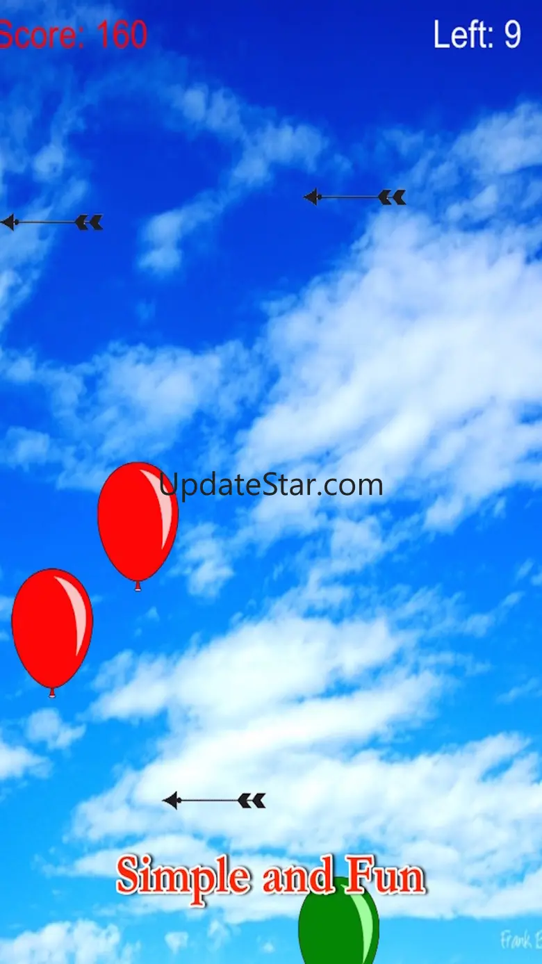 Aim And Shoot Balloon With Bow - No Bubble In The Sky Free 1.0