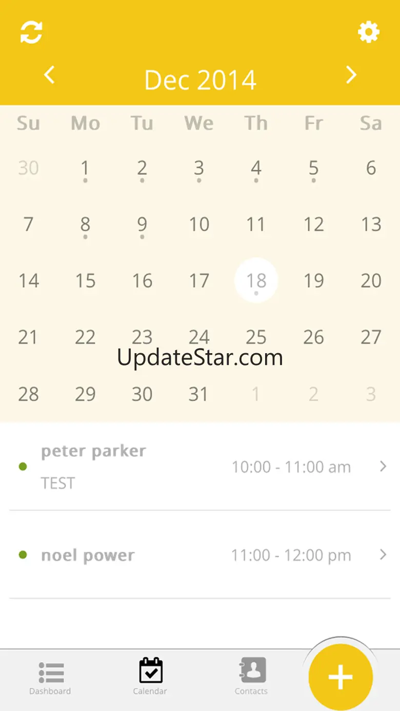 Yellow Schedule 1.5.4