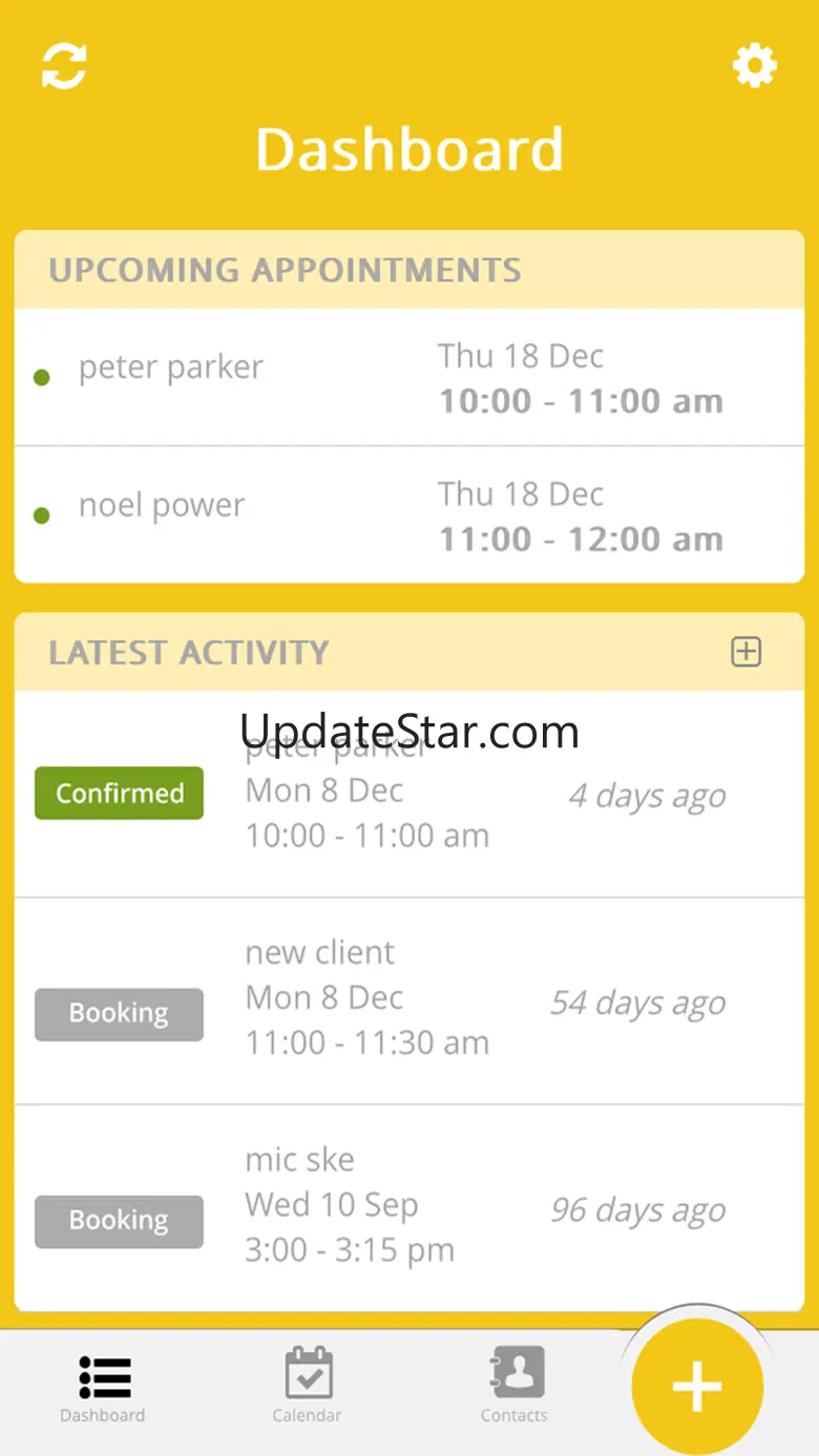 Yellow Schedule 1.5.4