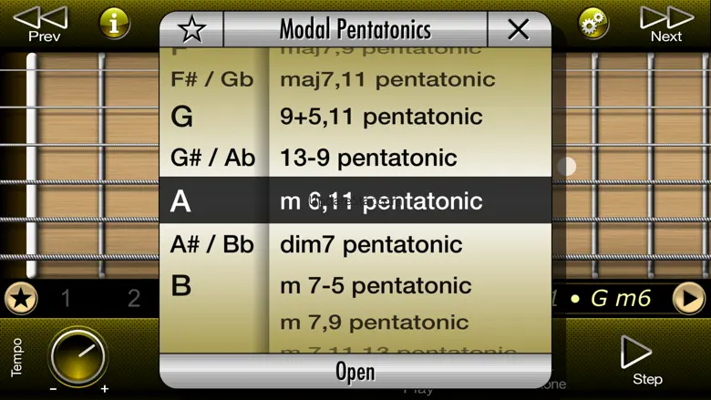 Guitar Modal Pentatonic Scales 2.0