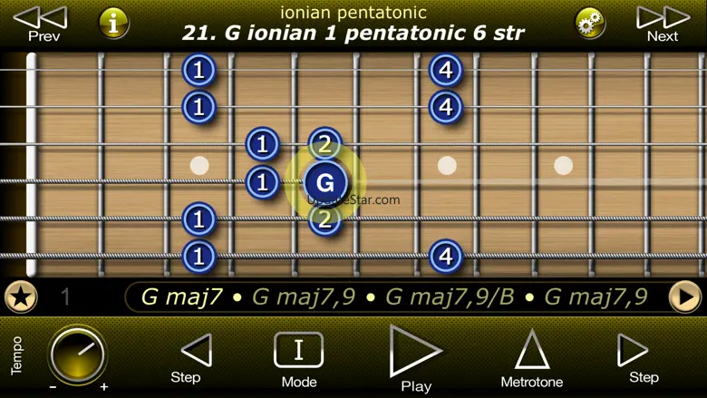 Guitar Modal Pentatonic Scales 2.0