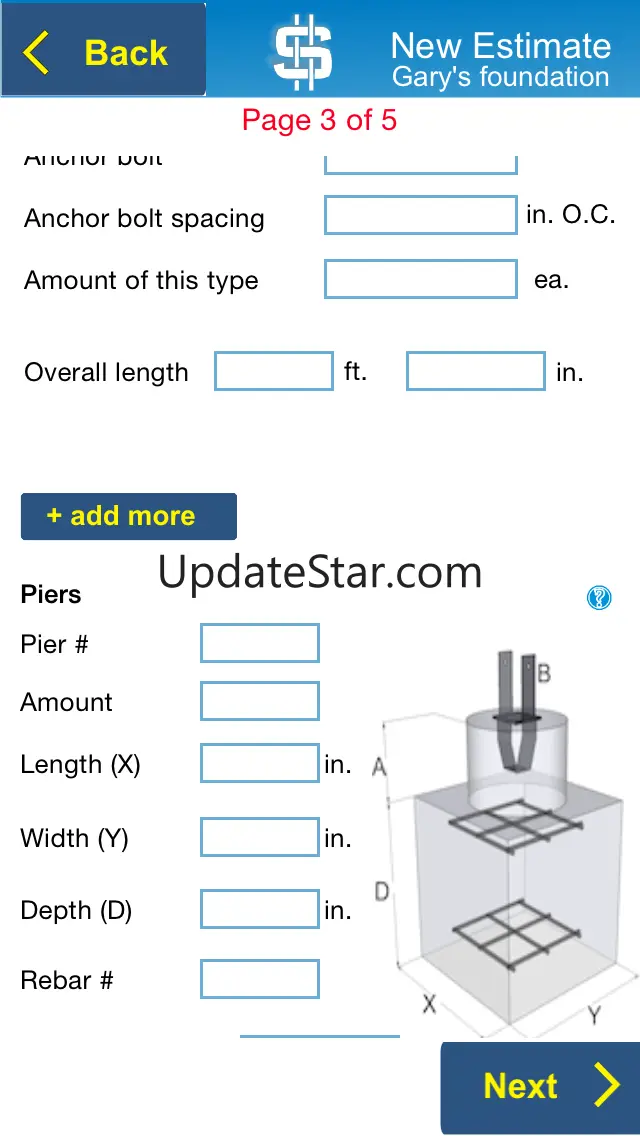 Concrete Foundation Estimator 1.1.2