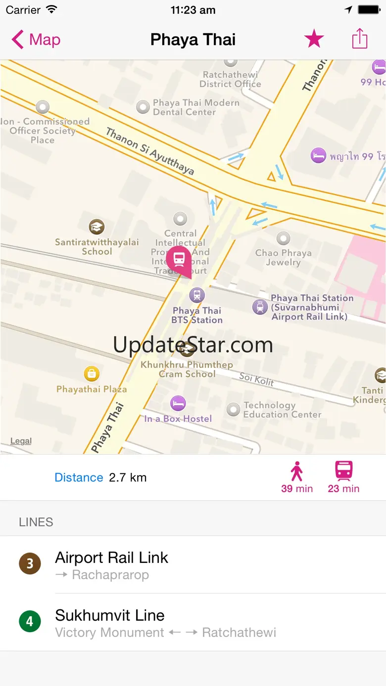 Bangkok Rail Map Lite 5.5