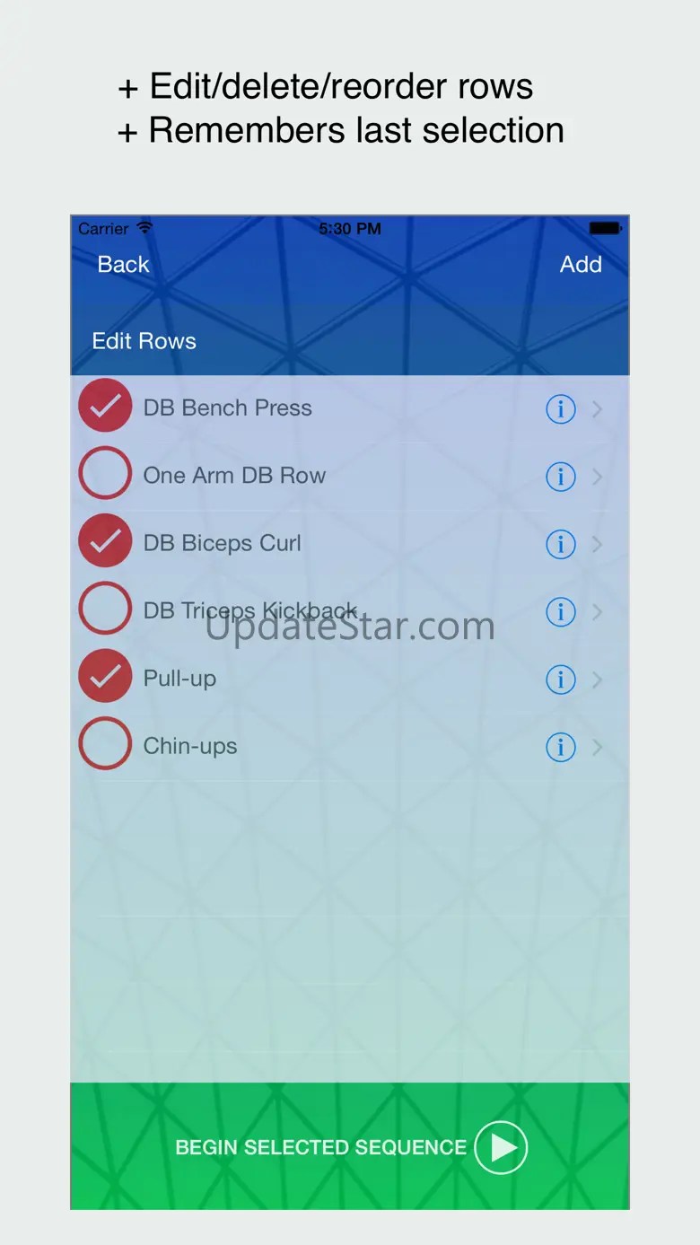 WorkoutTracker - Custom Log 5.0