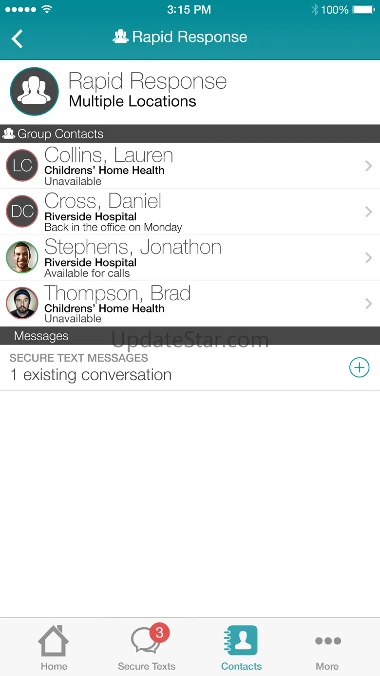 Vocera Secure Texting 2.3.7