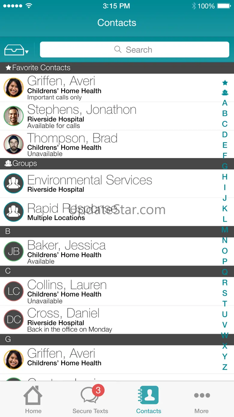 Vocera Secure Texting 2.3.7