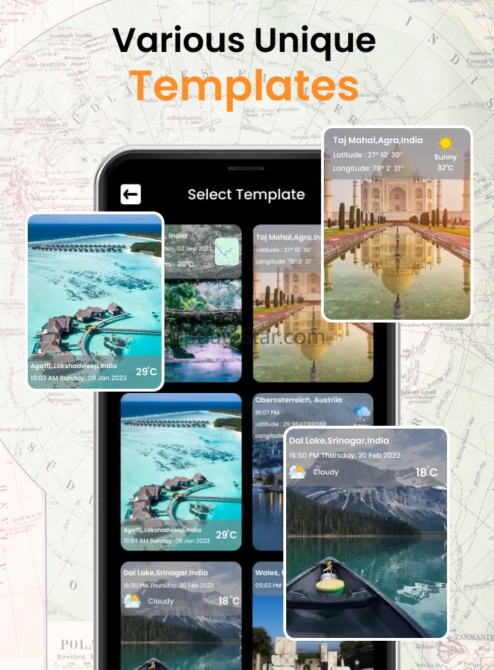 GPS Map Camera: Stamp Camera