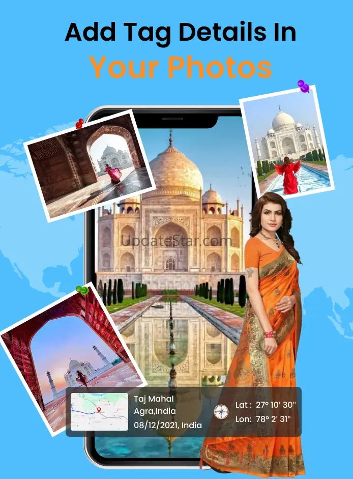 GPS Map Camera: Stamp Camera
