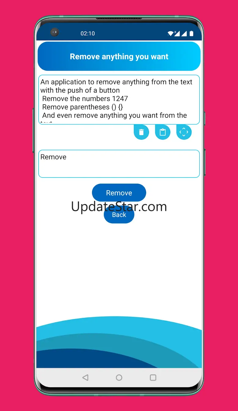 Text delete and word 9.0