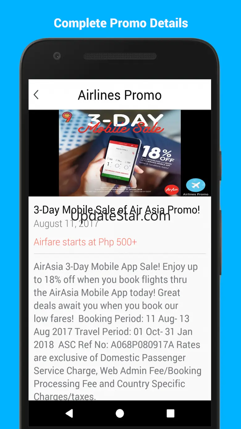 Airlines Promo - Piso FARE Ale 30.0