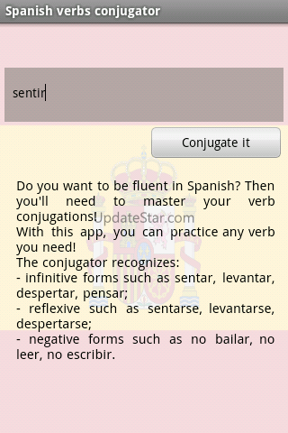 Spanish verbs conjugator 62