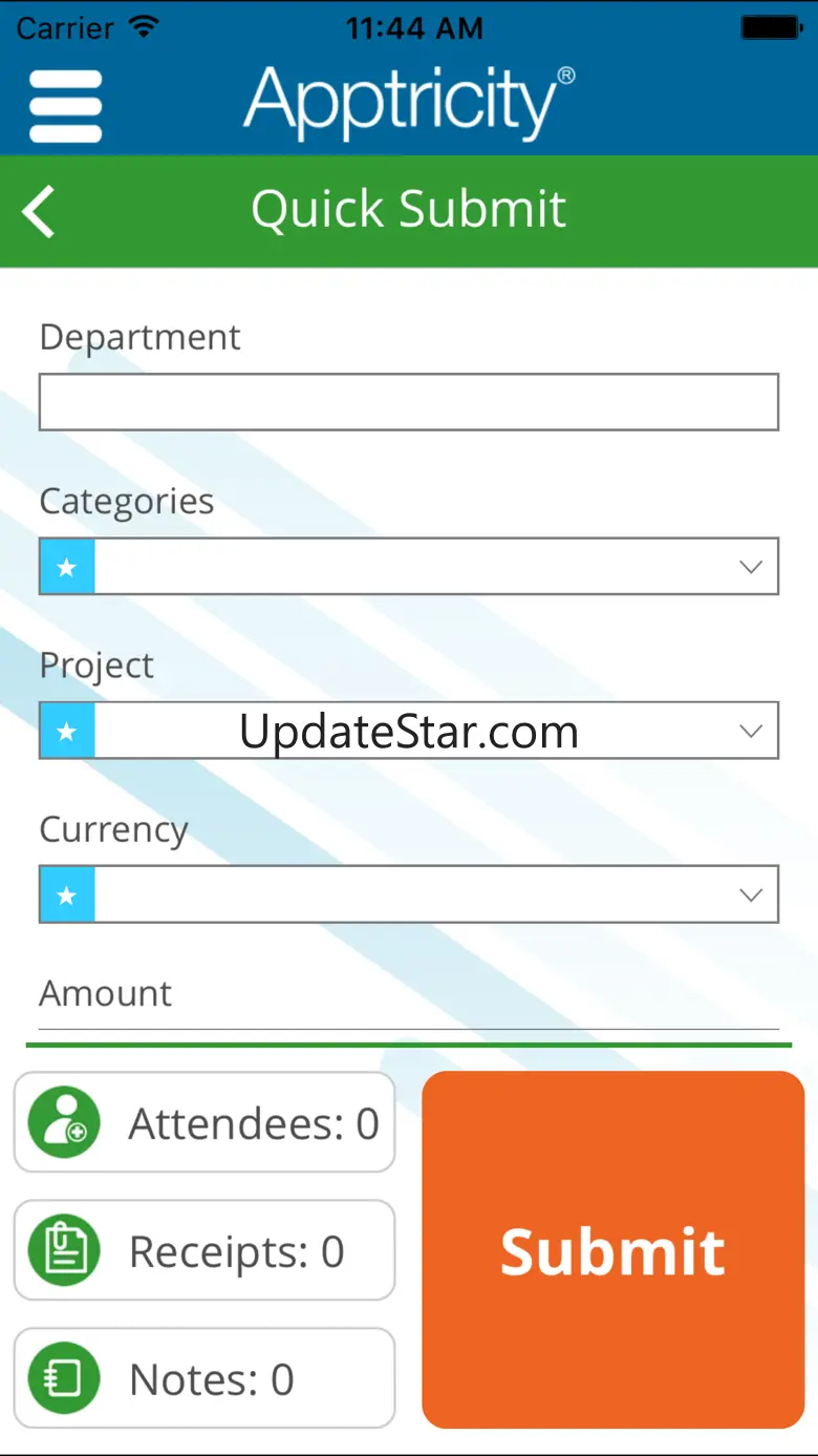 Apptricity Expense 2.5.58