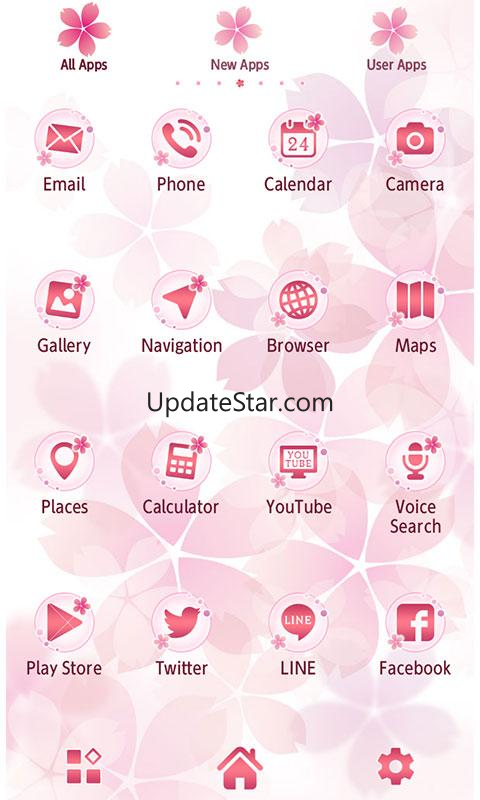 Pink Wallpaper-Sakura Print- 1.0.0
