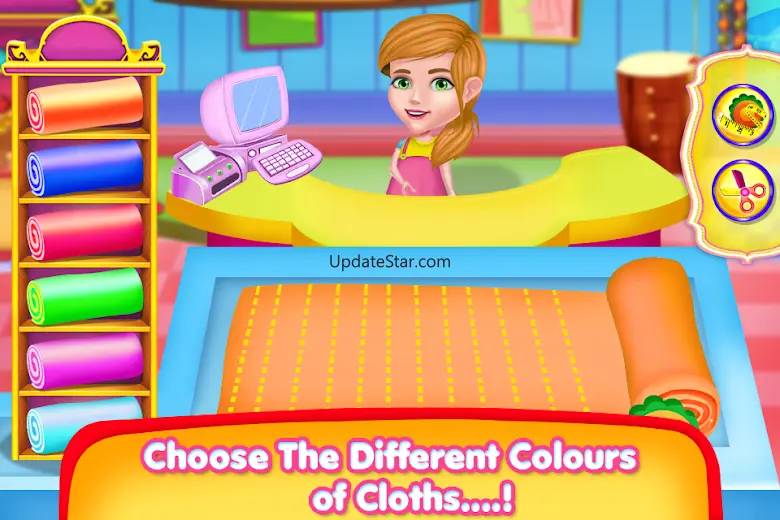 Tailor Fashion Dressmaker Girl