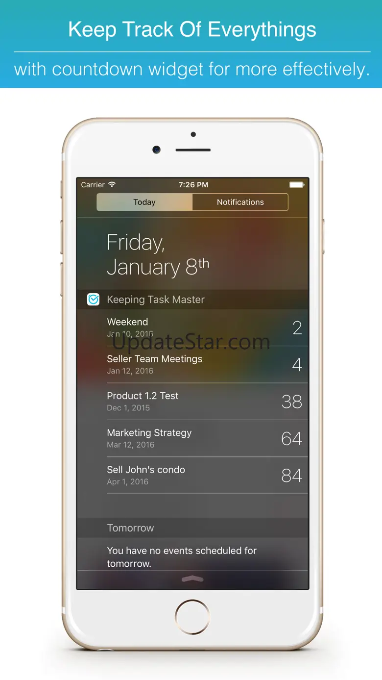 Keeping Task Master Project Planner & Date Reminder Countdown Widget 1.2