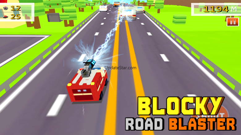 Blocky Road Blaster - 3D ( Fun Race & Shoot Game ) 1.0