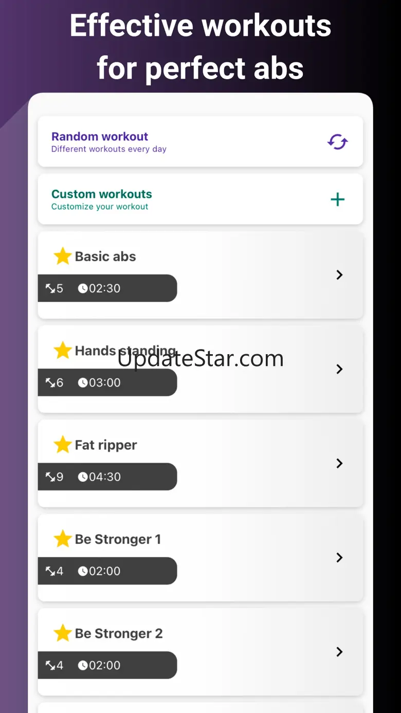 Abs workout Be Stronger 3.0