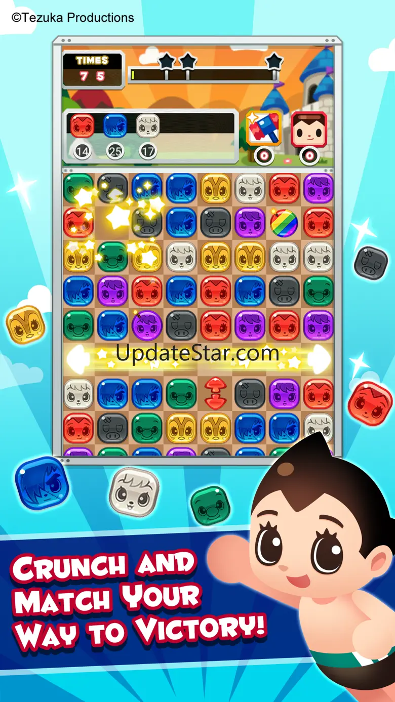 Tezuka World: Astro Crunch - Free Match 3 Game 1.0.2