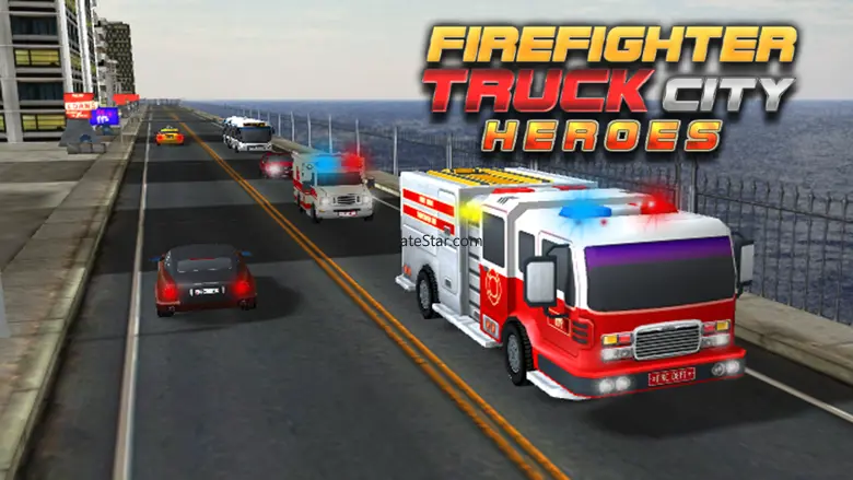Fire truck emergency rescue 3D simulator free 2016 1.0.1