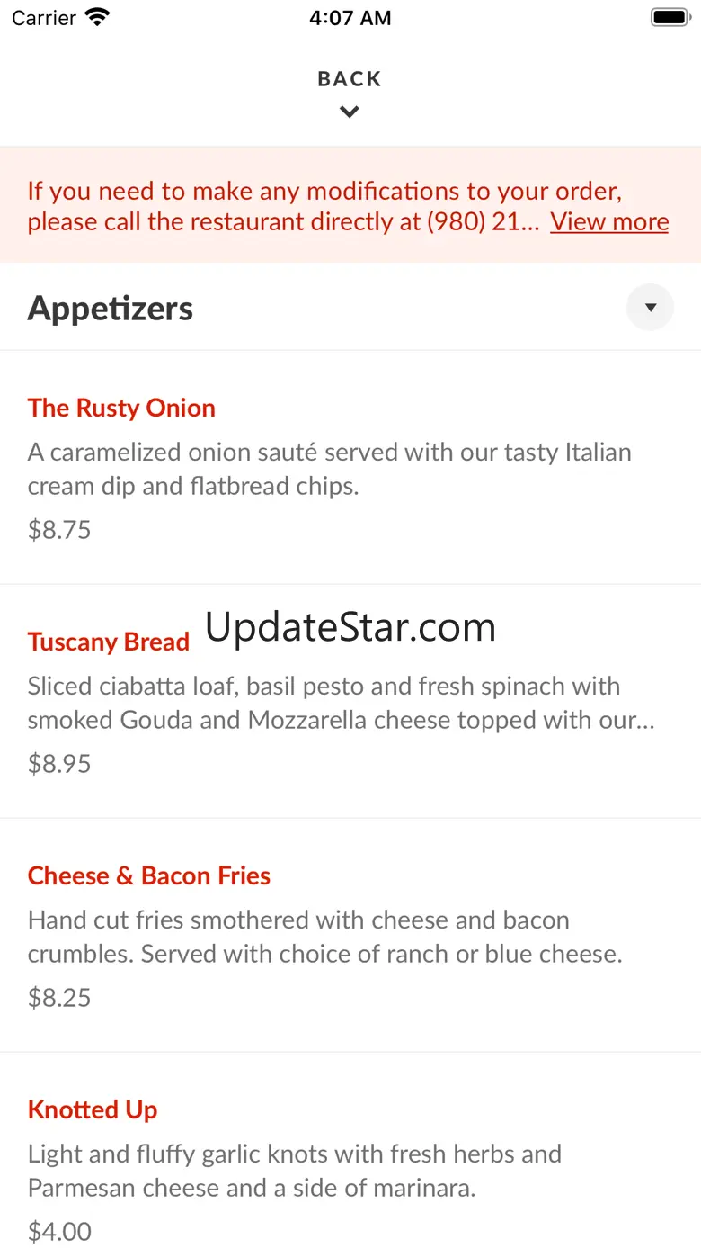 The Rusty Onion 3.9.2