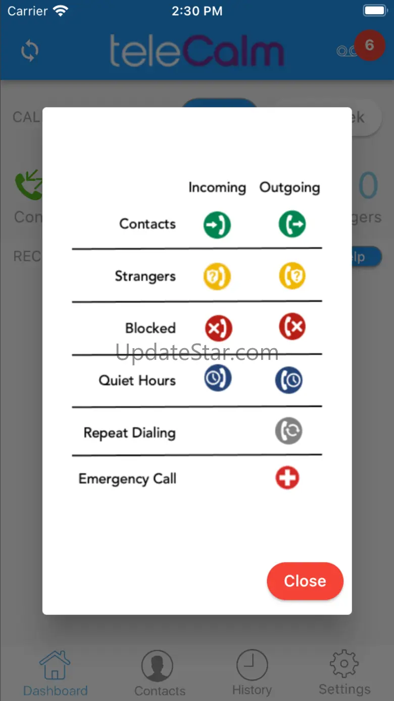 teleCalm Caregiver 4.6.0