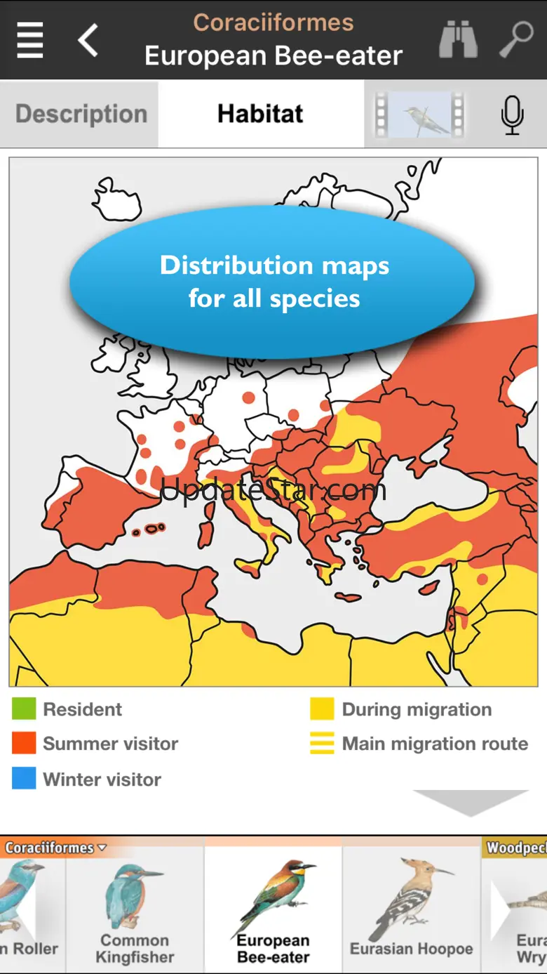Birds of Europe Guide 1.06