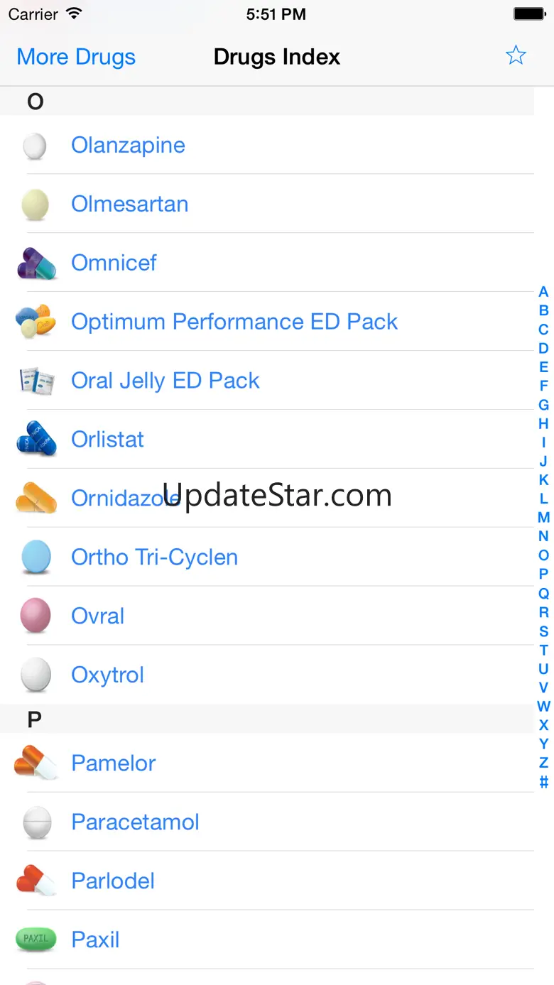 Drugs Index & Guide 1.0