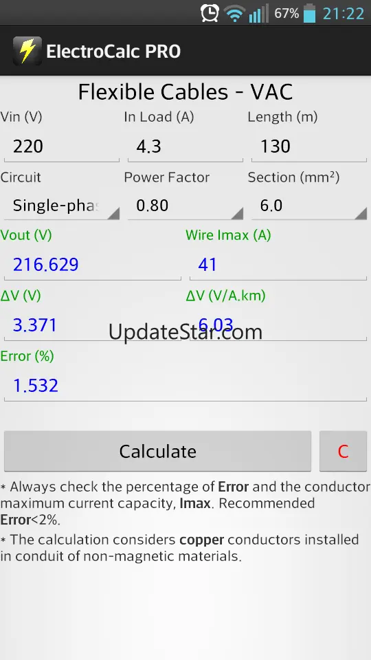 ElectroCalc PRO 1.2.3