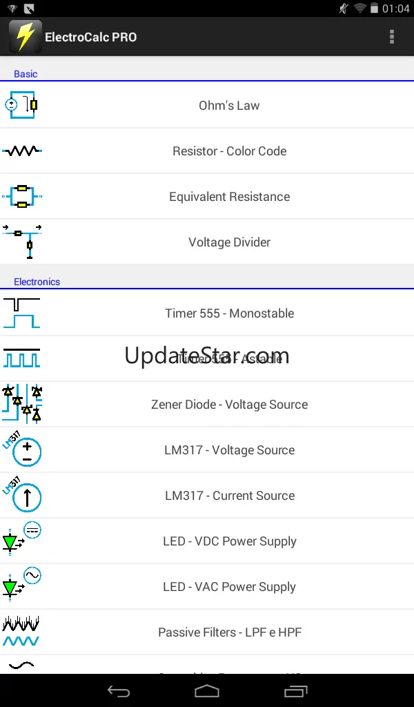 ElectroCalc PRO 1.2.3
