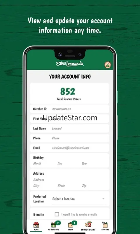 Stew Leonard's Loyalty App 2.9.3