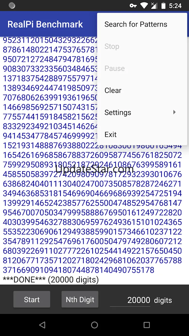 Real Pi Benchmark 2.2
