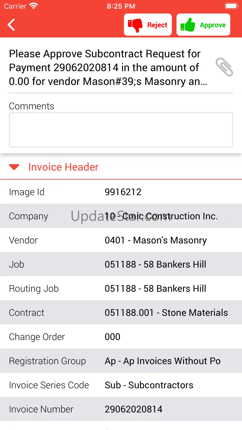 CMiC Approvals 4.3.3