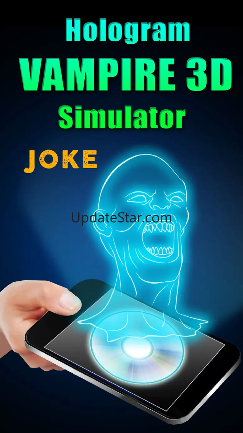Hologram Vampire 3D Simulator Joke 1.2