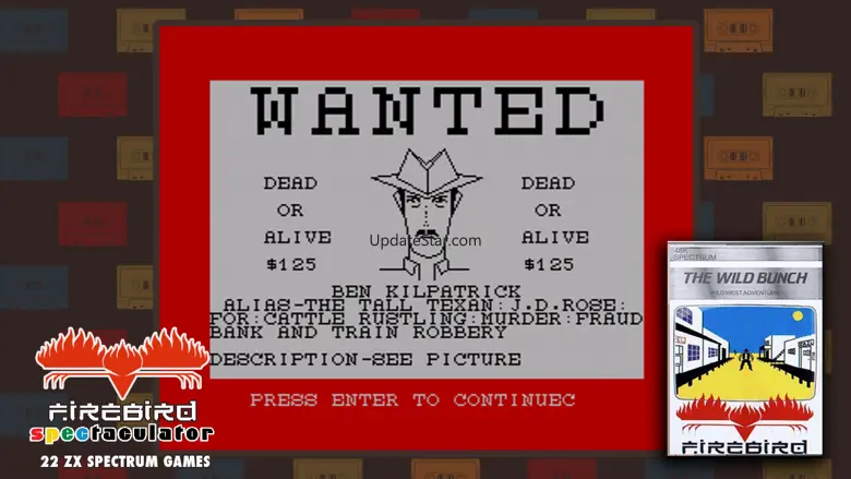 Firebird Spectaculator (ZX Spectrum) 1.1