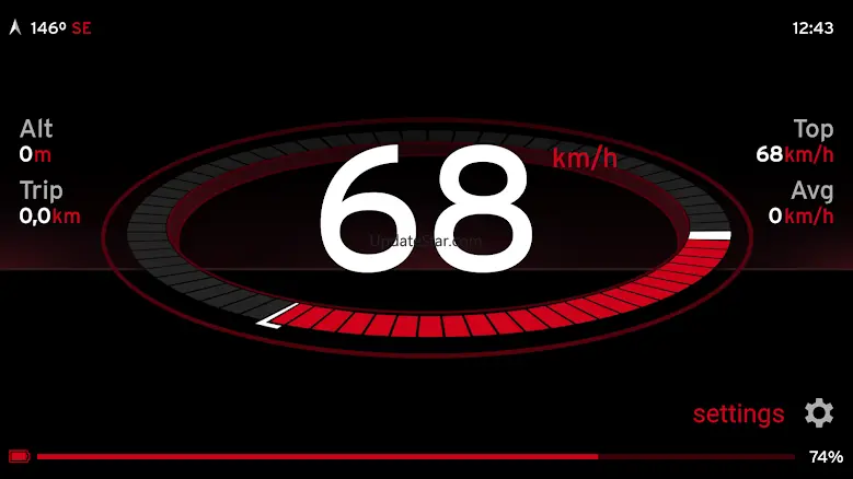 Speedometer One Speed Tracker 3.1