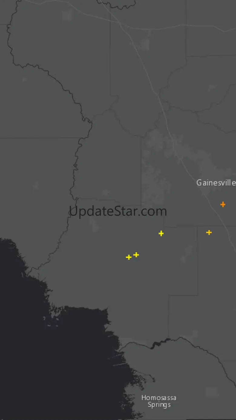 US Lightning Strikes Map 3.0