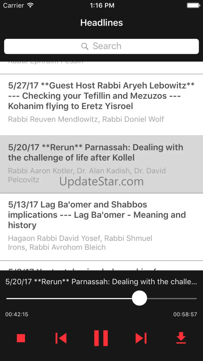 Headlines Radio Show 1.3