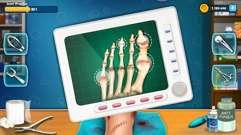 Foot Surgery: Hospital Games