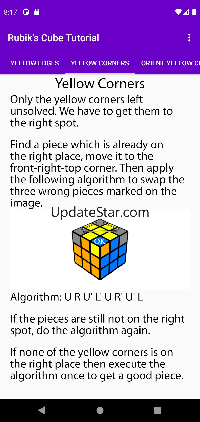Rubik's Cube Tutorial 2.1.0