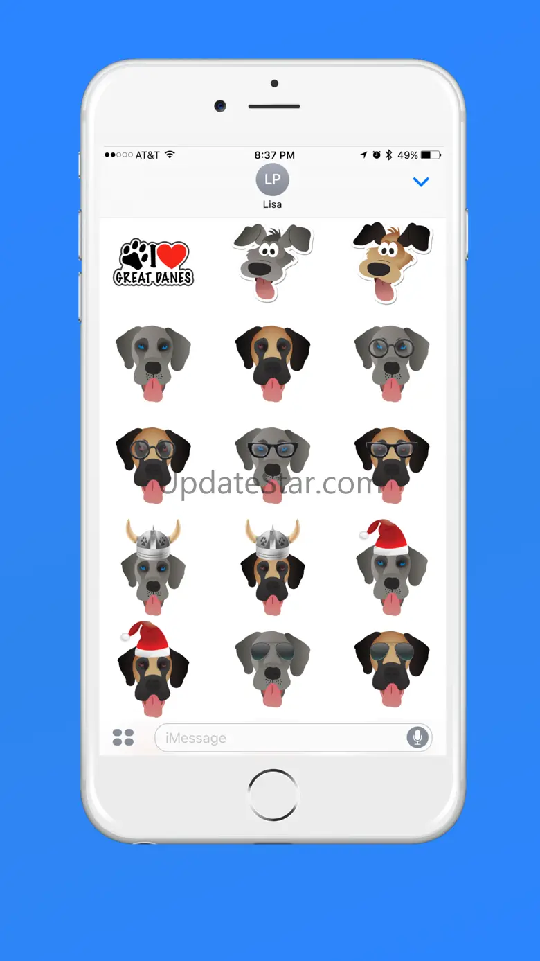 Great Dane Emoji 1.0
