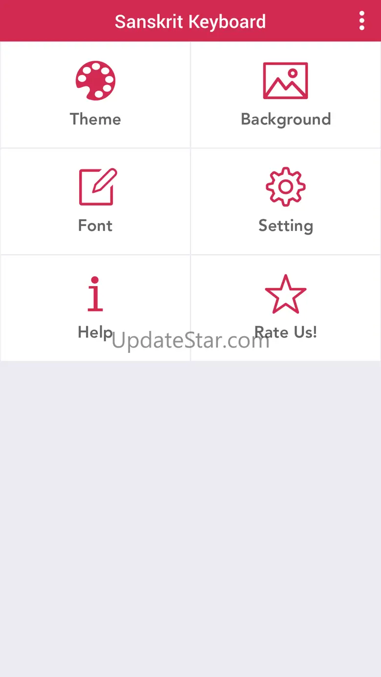 Sanskrit keyboard - Sanskrit Input Keyboard 1.0